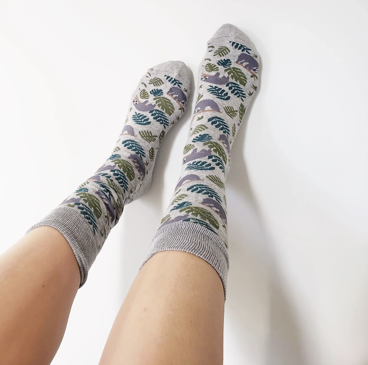 Conscious Step Sloth Socks